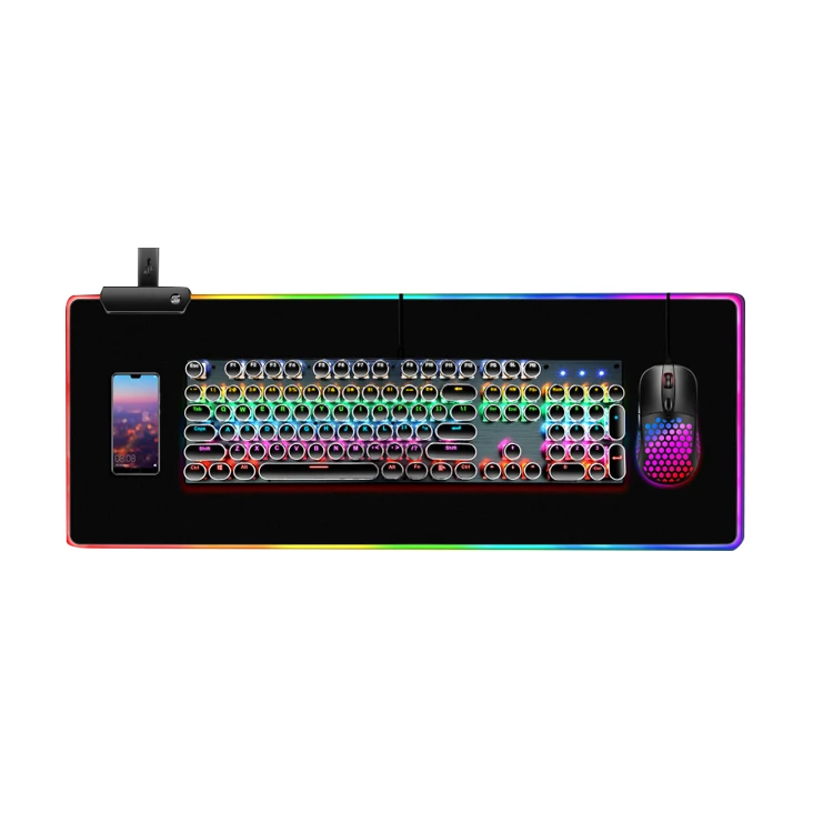 Большой коврик для мыши из войлока с логотипом на заказ, нескользящий коврик для письма для офиса