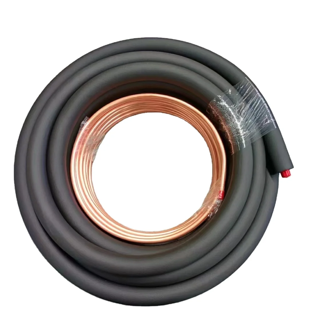 20m Fire Rated Insulated Copper Pair Coils for Commercial Ducted Air Conditioning