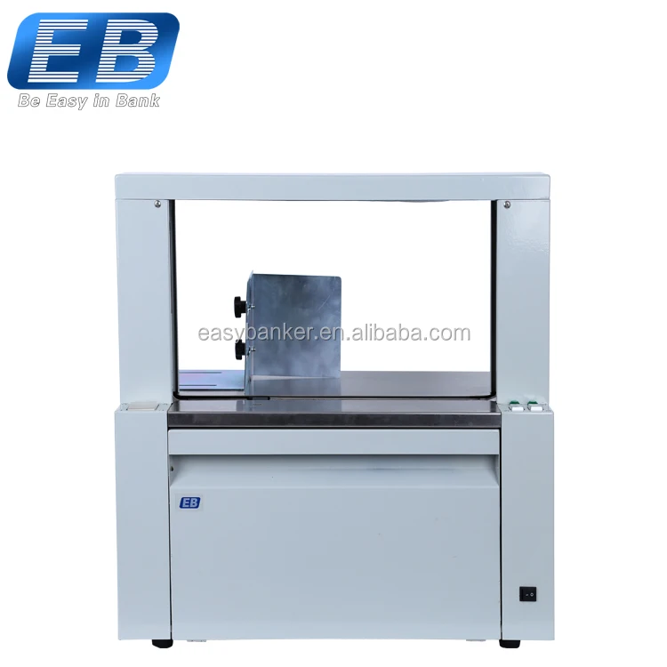 JB-402-3 Multi-application Packaging Machine for Currency Banknote automatic paper tape opp book banding Strapping Machine