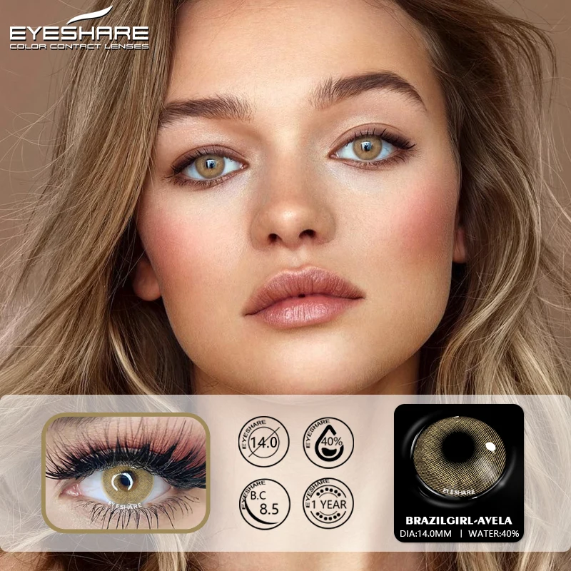EYESHARE  Makeup Color Contact Lenses for Eye Cosmetics Contacted Lens for Cosplay Beauty Colored Lenses