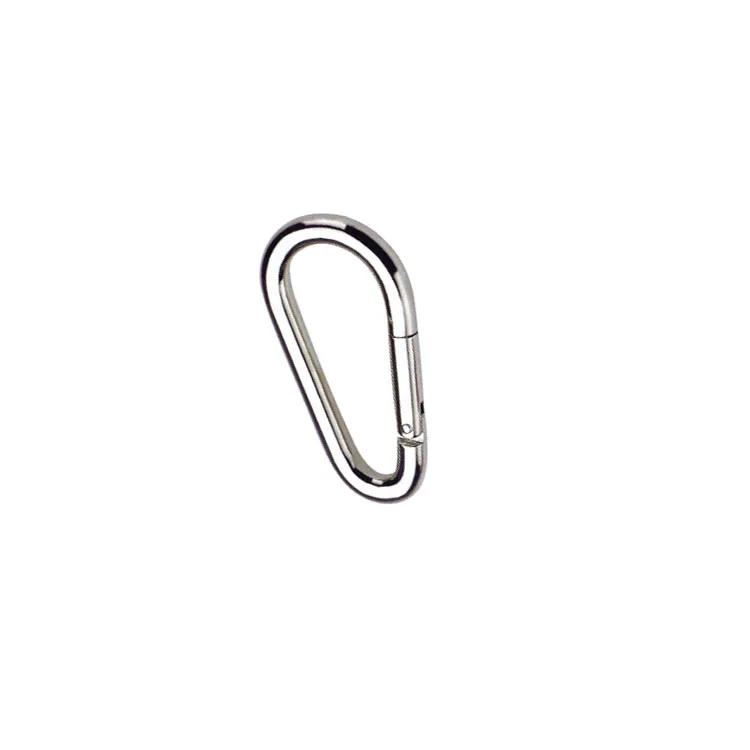 Zinc Plated Steel Carabiner Snap Hook DIN5299C DIN5299D
