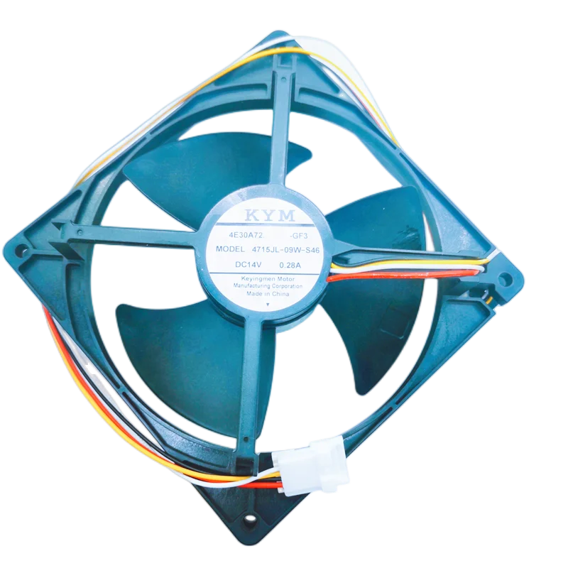 Surmount Best Quality And Low Price 4E30A72  -GF3 DC 14V 0.28A KYM refrigerator part 4715JL-09W-S46  refrigerator Blower fan