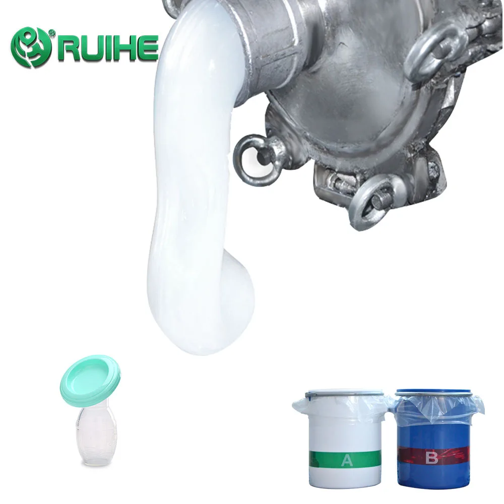 Factory Hot Selling Food Grade Liquid Silicone Rubber  LSR Platinum Cured For Breast Feeder