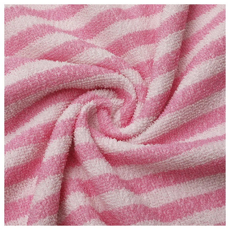 Antibacterial Laminated Waterproof Microfiber Terry Cloth Toweling Fabric For Home Textile