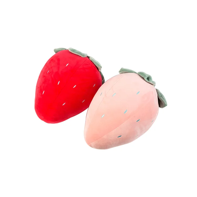 Hot Sales Soft Plush Fruit Shape Pillow Bolster Decorative Creative Fruit Foam Chair Seat Cushion