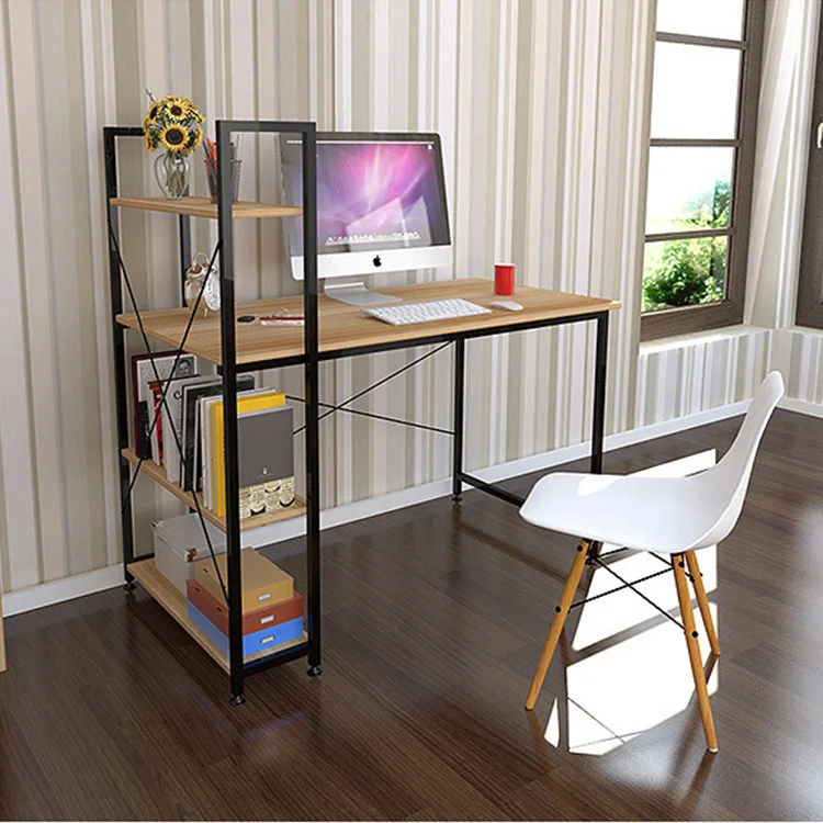 
Factory Direct Supply white/black laptop computer table large morden computer desk 