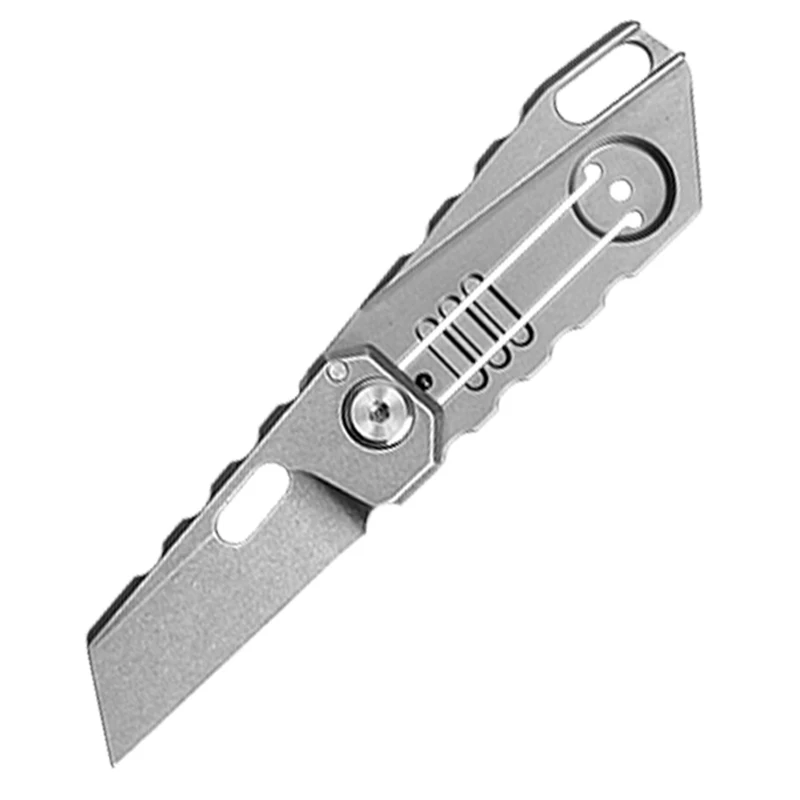 Folding Knife S35VN Blade Titanium Handle Camping Hunting Outdoor Pocket Fruit Knives Edc Tools