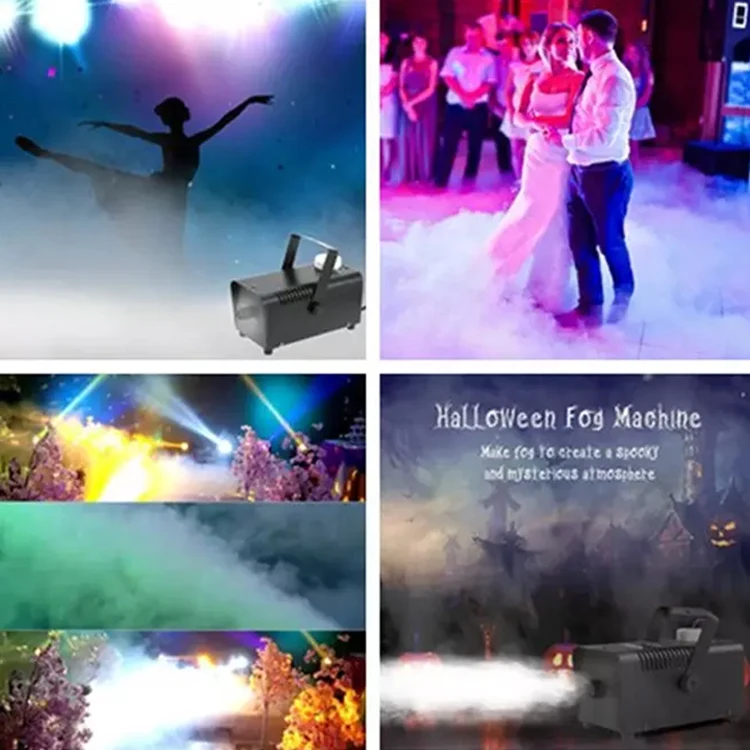Светодиодная дымовая машина для диджея, портативный пульт дистанционного управления для бара, вечеринки, сцены, дымки, дыма для свадьбы