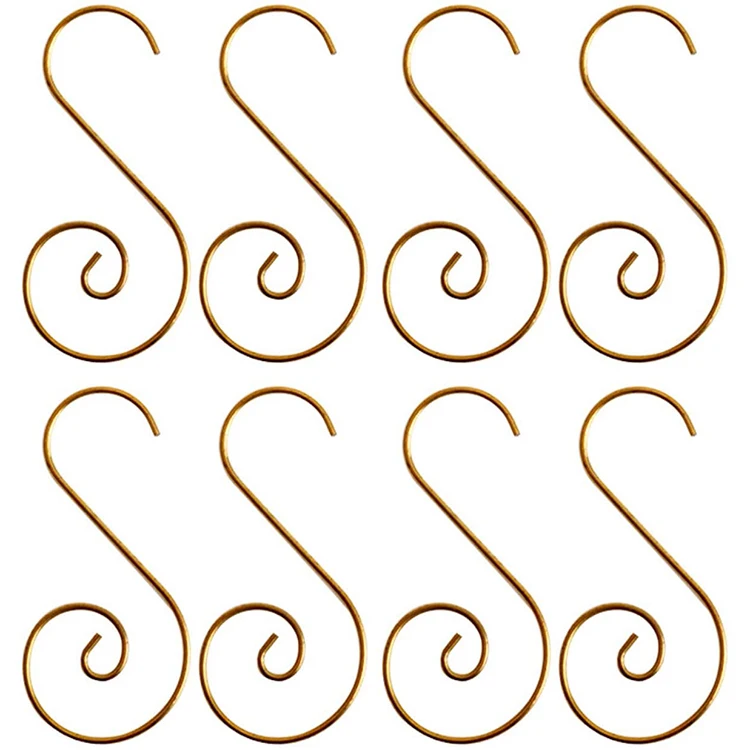 Christmas Ornament Tree Hangers Baubles Ball Metal Hook Xmas S Hooks