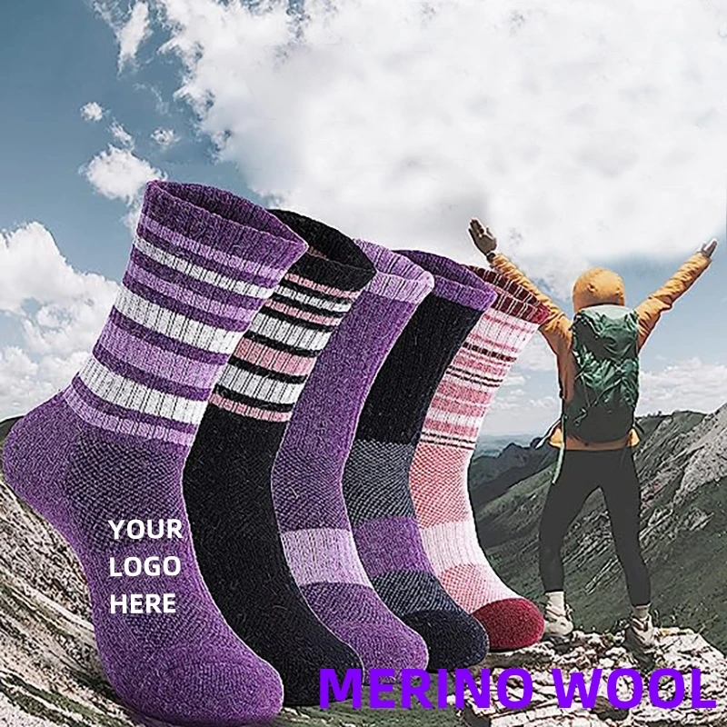 High Tech Waterproof Outdoor Sweat Absorption Foot Thermal Travel Work Womens Hiking Socks