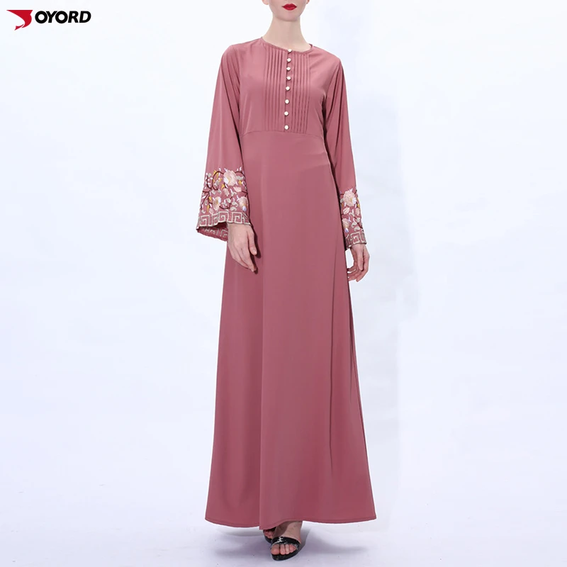 2pcs/set women abaya dress and full cover hijab luxury dubai malaysia arab muslim traditional costumes islamic clothing