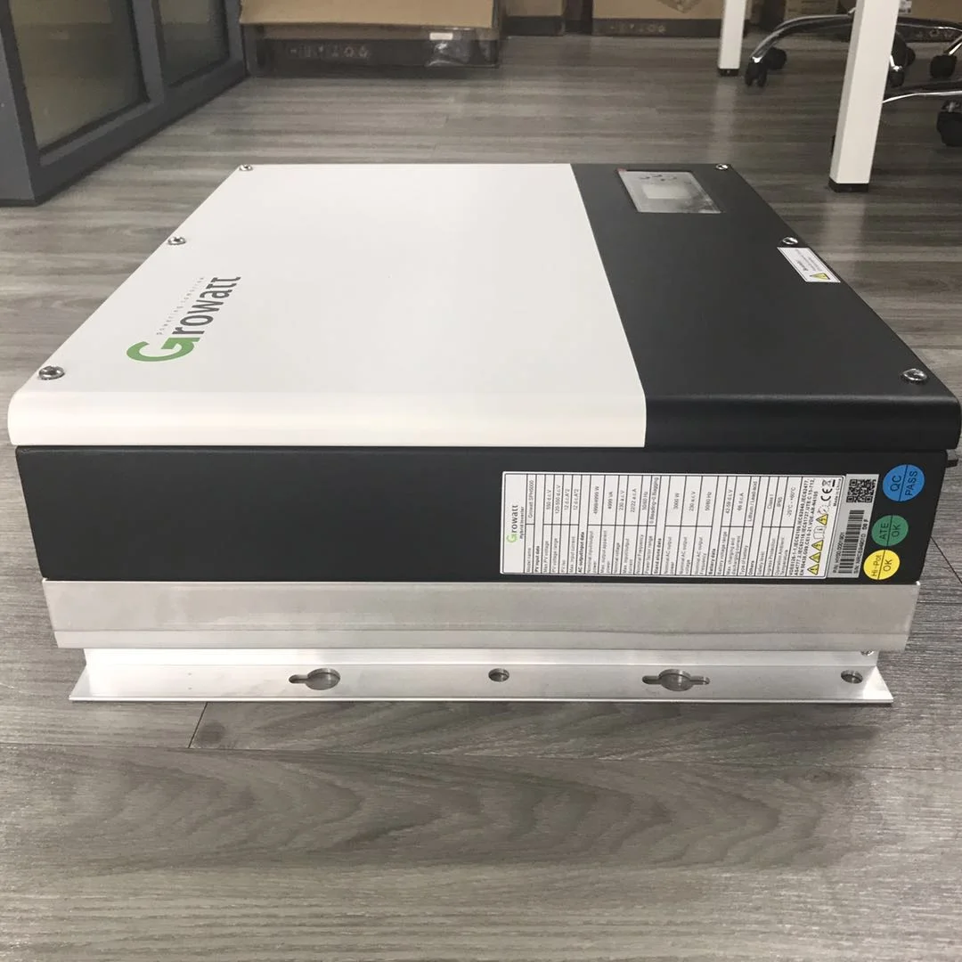 Solar Hybrid on off Grid Growatt 5kw SPF 5000TL3 BH Inverter Lead Acid Lithium Battery Sotrage System