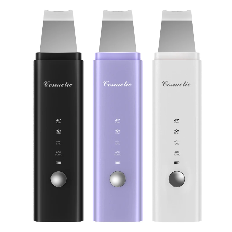 Sonic Facial Skin Scrubber Multifunctional Peeling Face Skin Spatula Ultrasonic Sink Scrubber
