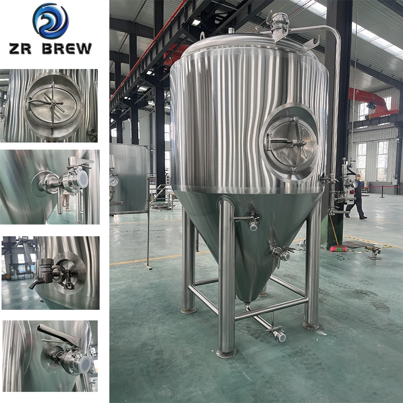 brewing beer machine 1500L turnkey brewery equipment stainless steel small beer fermentation tank craft beer unitank