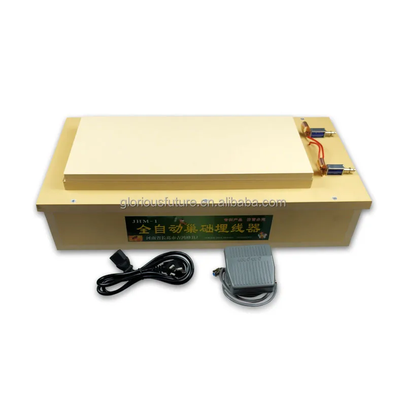 Electric automatic embedder electric wire embedder beeswax foundation embedder