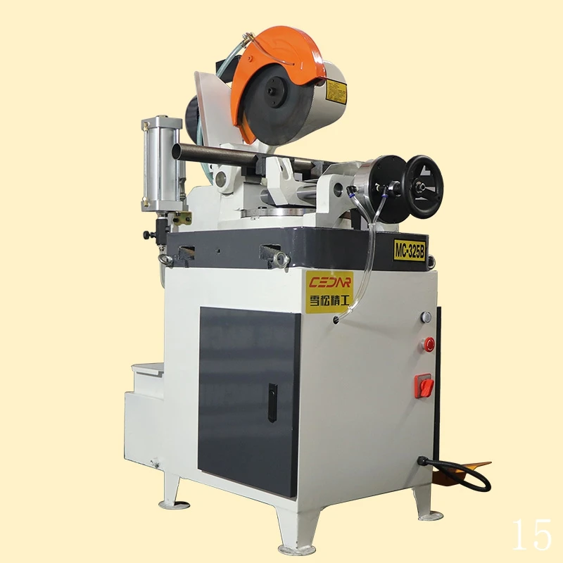 High Quality MC-325B steel  iron square  round  smooth cut no burr  pipe cutting machine