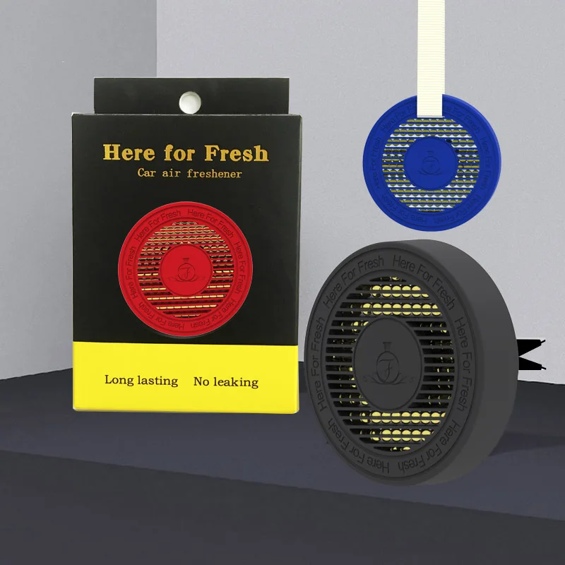 Promotional Gifts Auto   Car Vent Air Freshener Clips Diffuser hanging Perfume for car and home With Ribbon