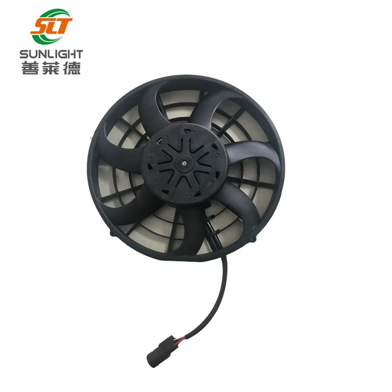 14 inch 12V/24V IP68 plastic blower axial fan dc brushless electronic condenser fan replace Spal