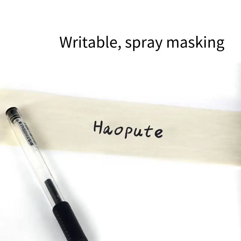 Paint Decoration Sewing Paper High Adhesive an Heat Resistant Tape Paint Yellow Washi Tape