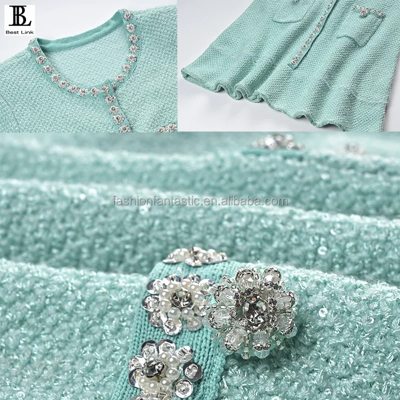 High Quality Ladies Wool Dress Tiktok Hot Sell Dresses Stock Wholesale Women A-line Sweater Dress