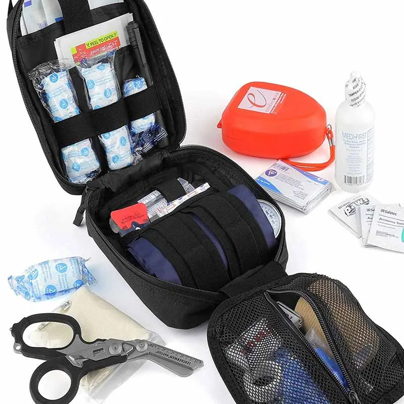 Heavy Duty Water Resistant Nylon Fabric Customized Kit Tactical Medical Bag First Aid Emergency Kit Medical Bags Tactical
