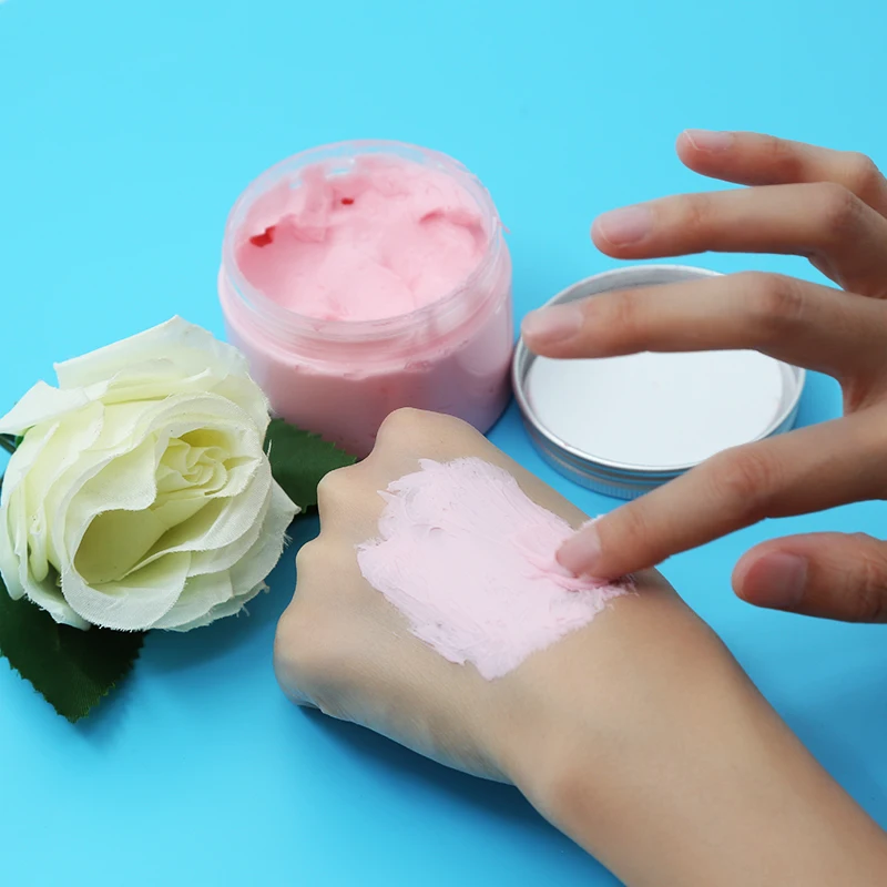 Clay Facial Mud Pink Clay Mask Hot Sale Natural Kaolin Cranberry Private Label Skin Care Face Pink Female Cotton Nose Mask 120g