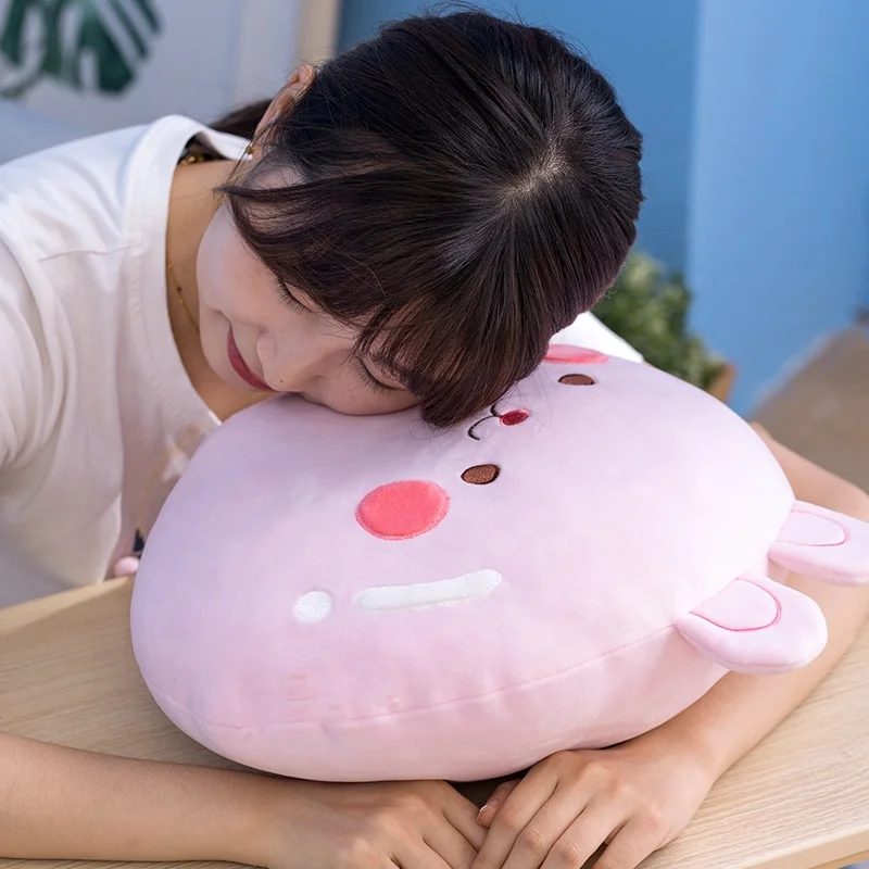 Customized new chicken doll wholesale plush bunny rabbit toy seat cushions