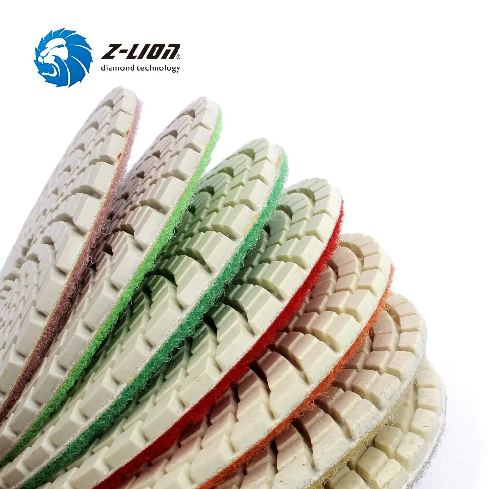 Resin Bond Wet Polishing Pad Flexible Polishing Pad for Granite Marble Concrete Floors