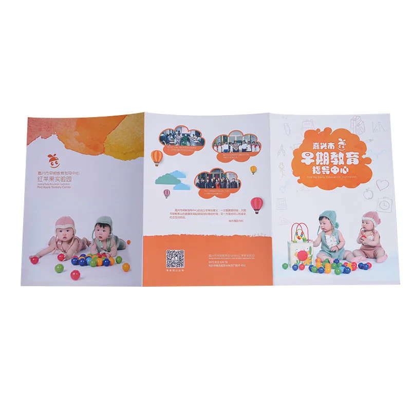 Beautifully Offset Three-Page Brochure Premium Printing Services