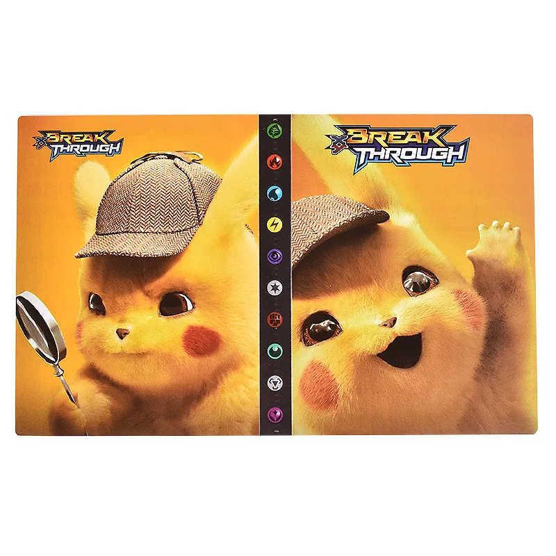 Card Binder for Poke mon Trading Cards 9 Pocket Binder Boutique card collection bag Picasso album