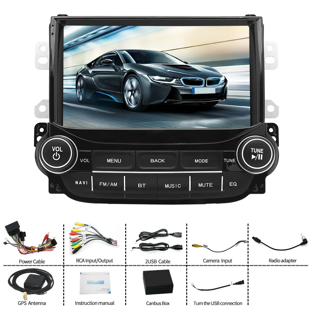 Chevrolet Malibu с ключами Android WIFI большой экран навигации GPS плеер в одном