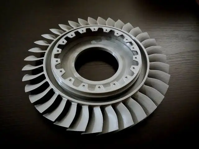 YLTW-180 superalloy turbine wheel - vacuum investment castings