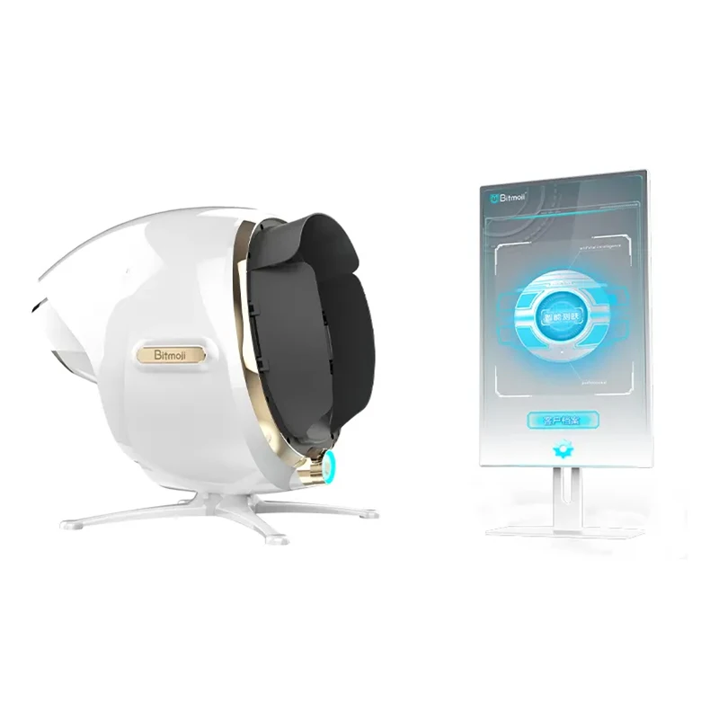 Portable 3d Skin Analysis Machine Facial UV LCD Wifi Skin Scan Skin Analyzer Machine