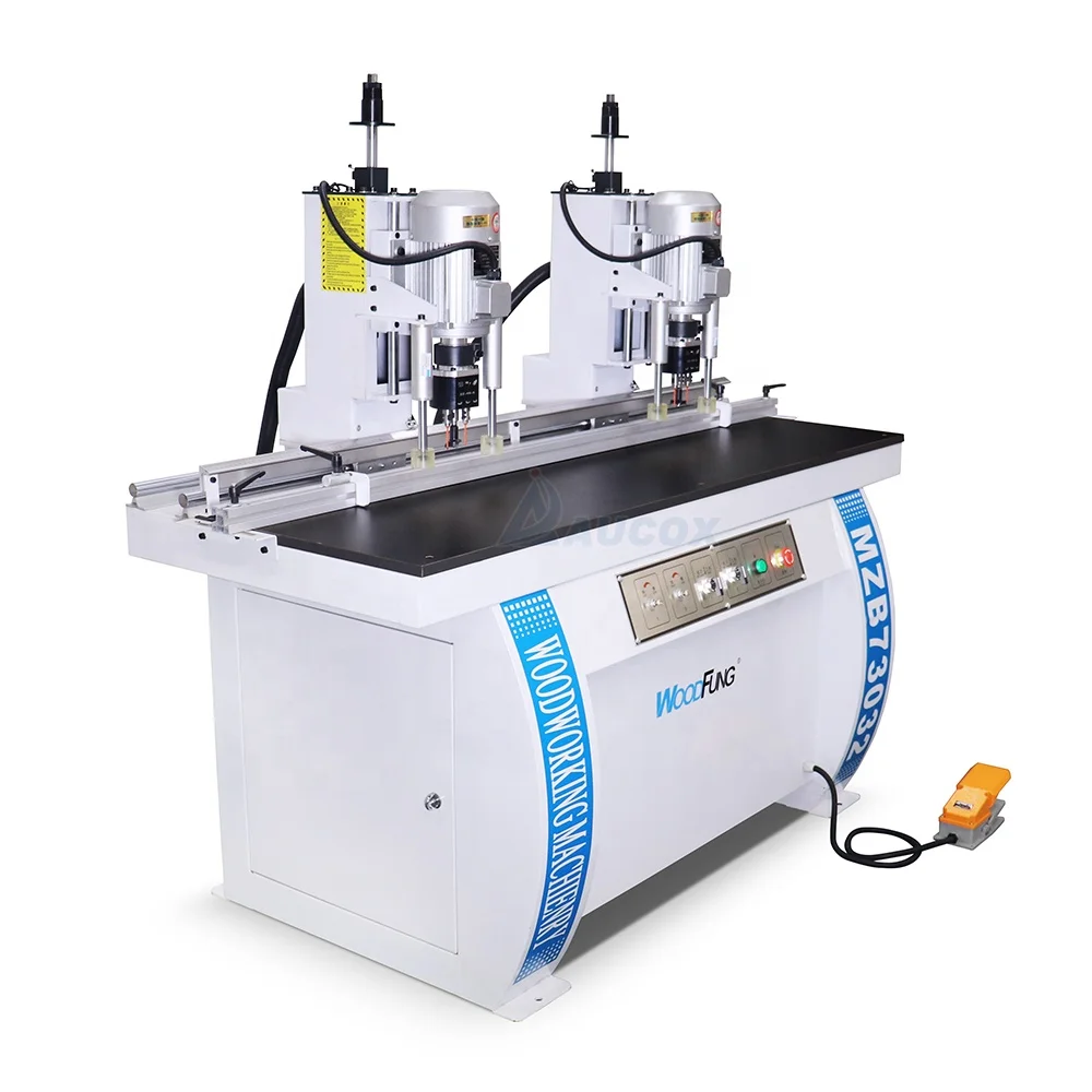 woodworking hinged drilling machine two-head hinge line boring portable boring machine
