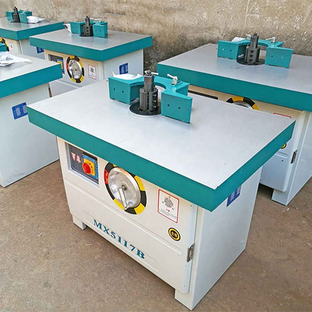 High Performance Motor and Milling Cutter Practical Professional Vertical Spindle Moulder for Construction Works