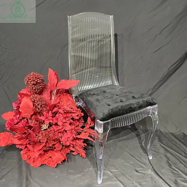 Factory Direct Sales Reasonable Price Bella Princess Chairs For Hotel Wedding Acrylic Ch
