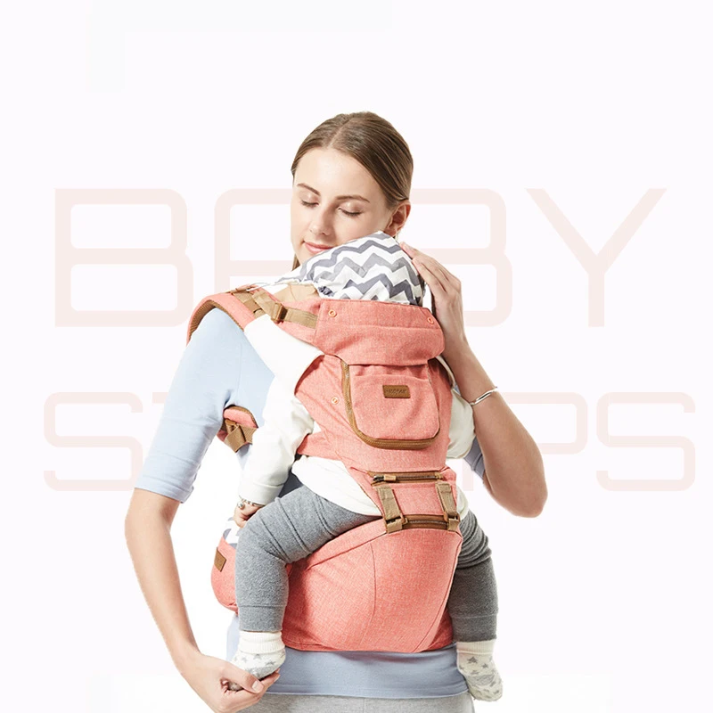 Ergonomic Baby Carrier 360 All Carrying Positions for Dad and Mom and Baby Sling Wrap Baby Carrier Band