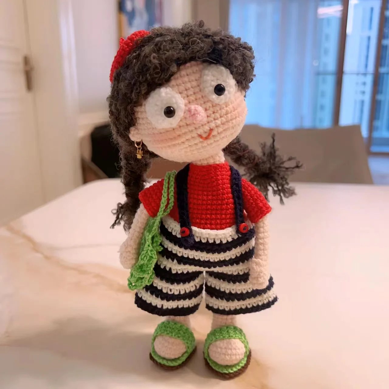 Customizable Crochet Dolls Crochet Knitting Keychain Funny Yarn Knitted Dolls Home Decor Gifts and Party Gift for Gifts Kids