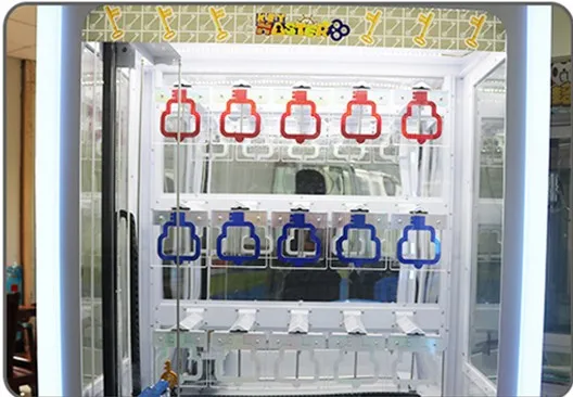 Used Toy Gift Prize Arcade Game Machines Coin Operated Sneaker Key Master Vending Machine