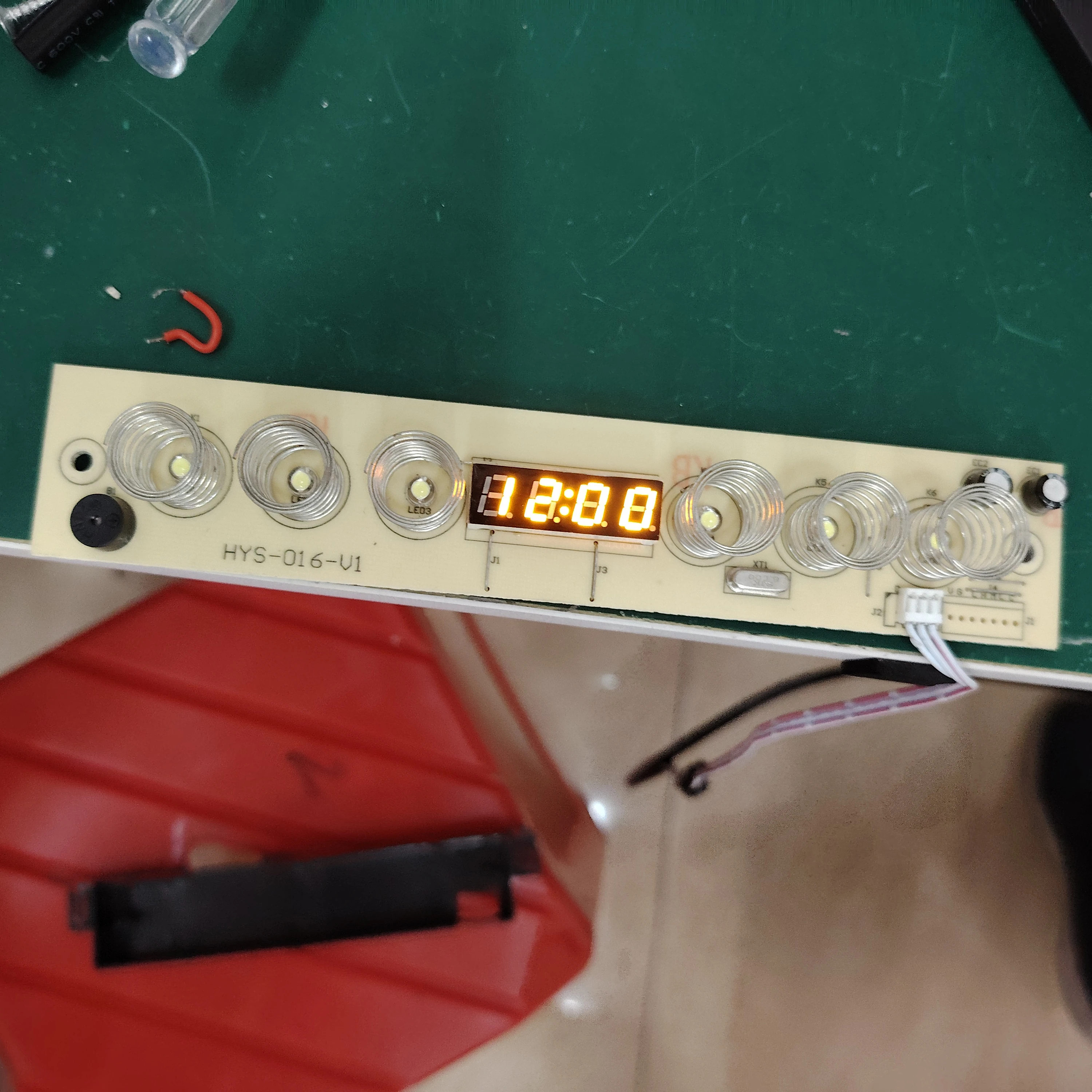 5 клавиш управления сенсорным диапазоном капота аксессуары переключатель печатной платы управления с панелью