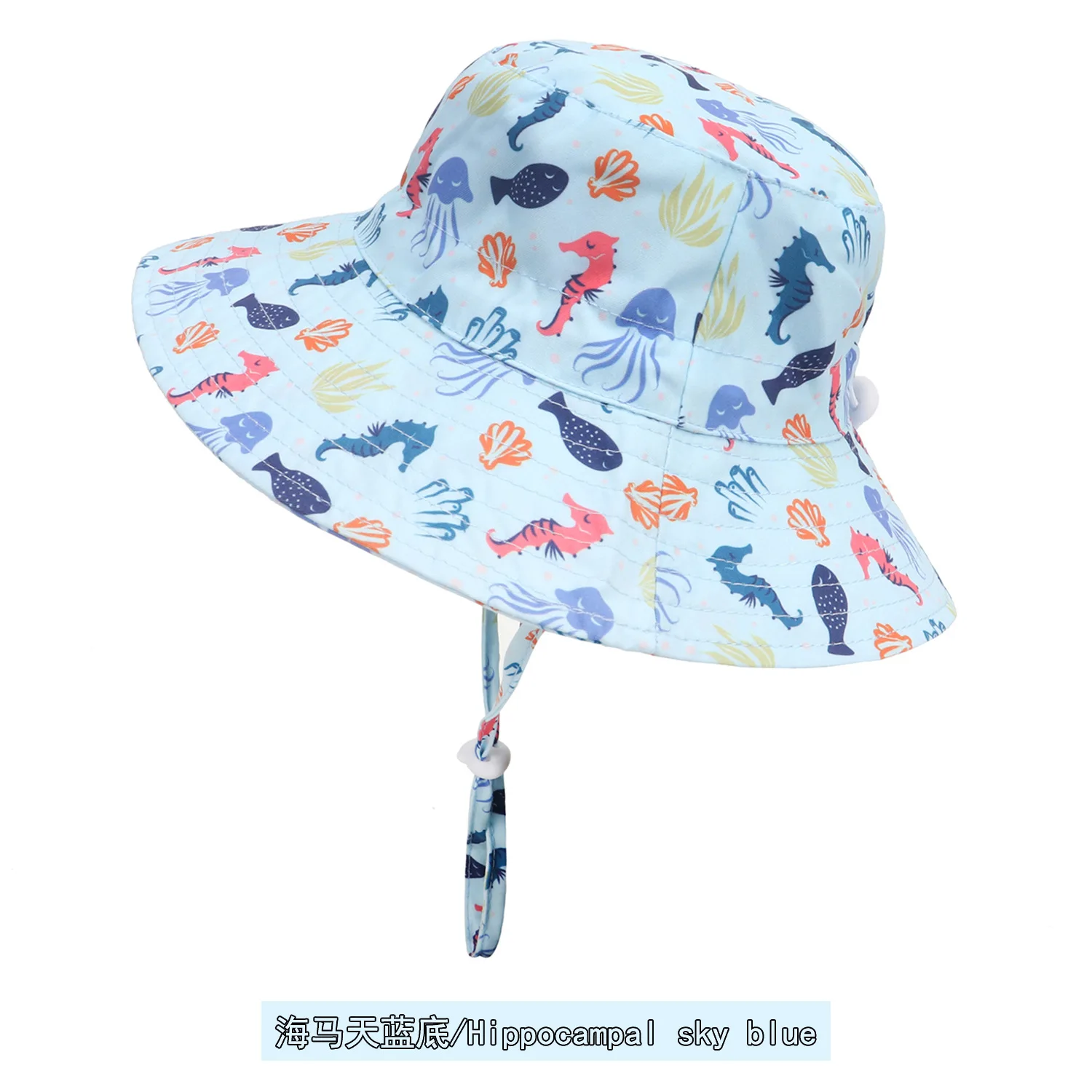 Summer Baby Sun Hat Baby Sun Hat for Girls and Boys Outdoor Neck Ear Cover Anti UV Kids Beach Caps Bucket Cap