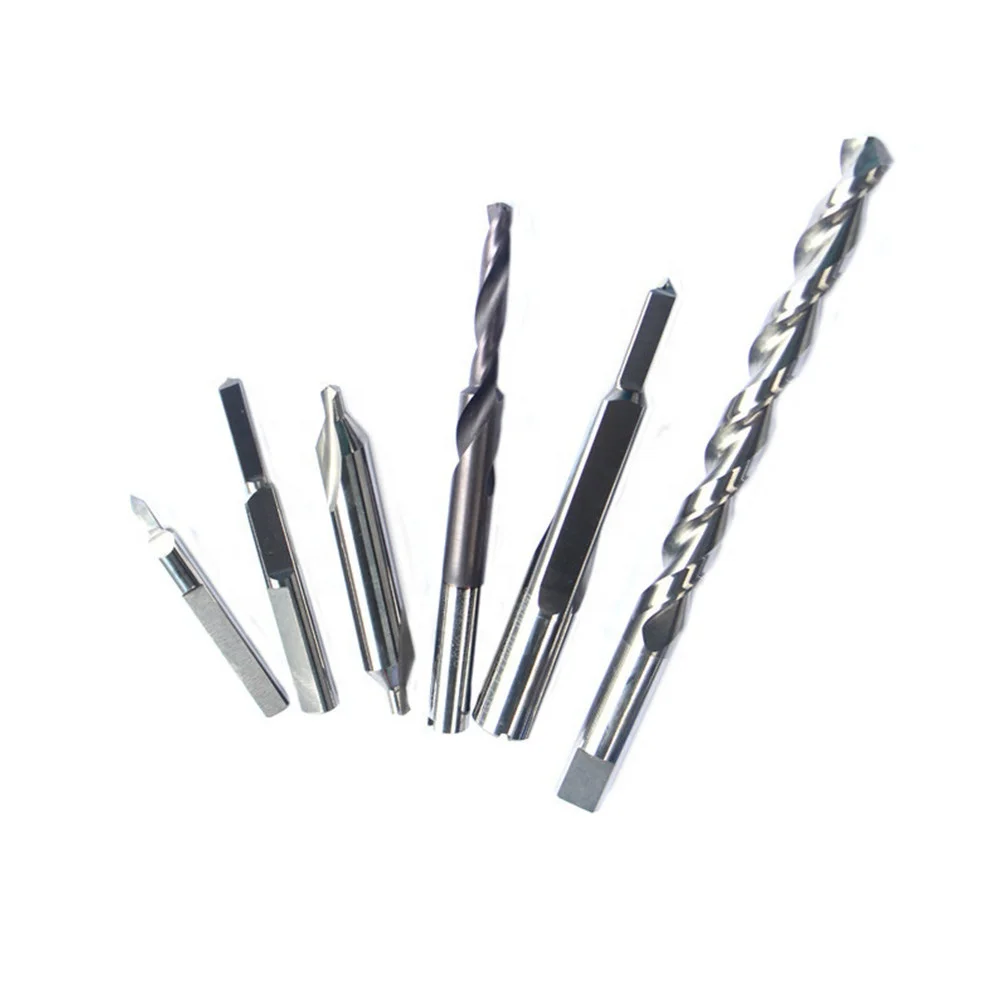 Tungsten carbide cemented carbide twist drill cutting tools for aluminum machining