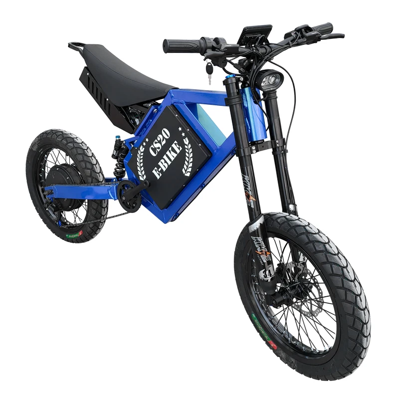 Electric Bicycle Parts  72v 12000 W Enduro Sporting  Ebike Top speed 140 Km/h  Off Road Ebike within 72v 49ah Lithium Battery