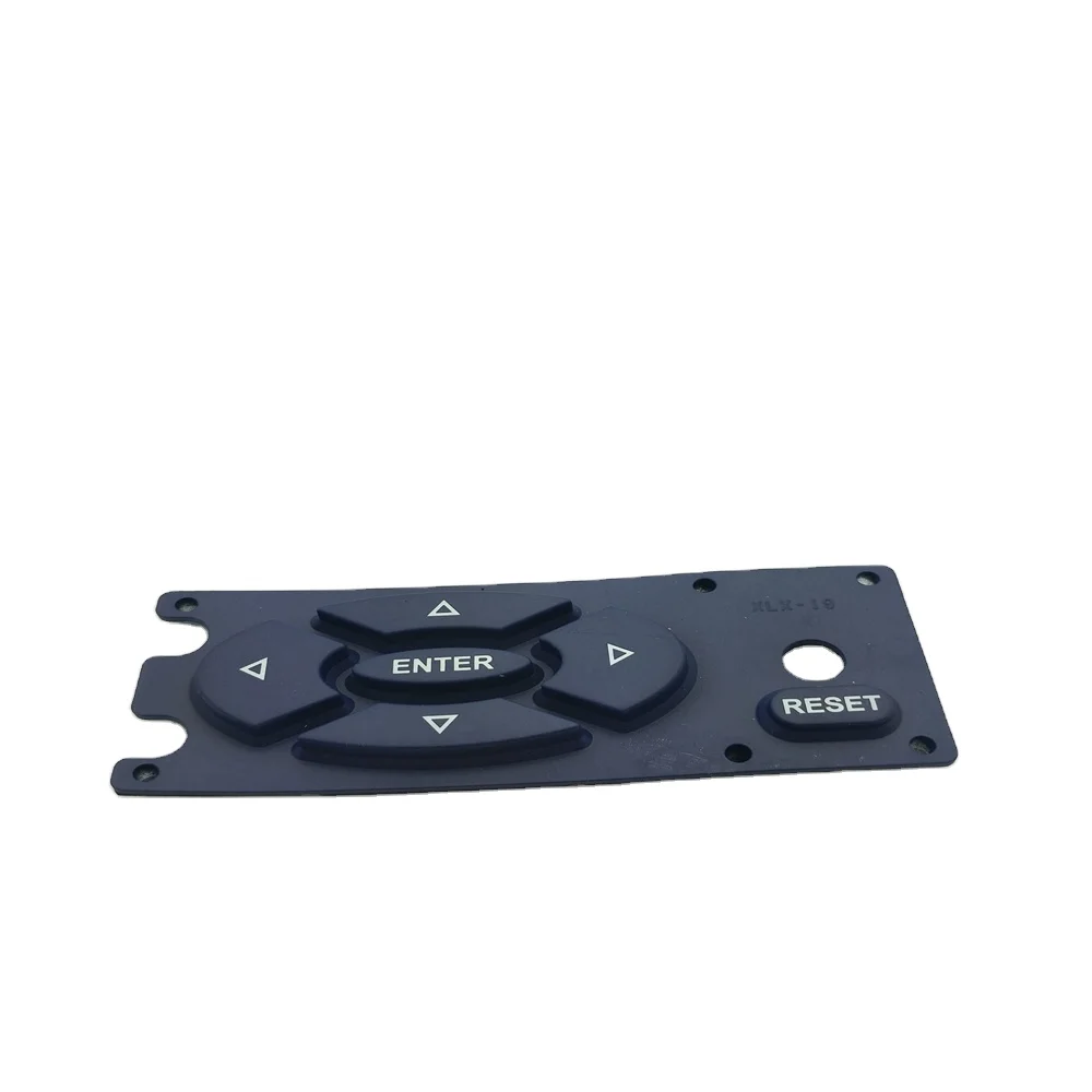 Rubber keypad for electronic application silicone keypad single custom oem membrane keypad