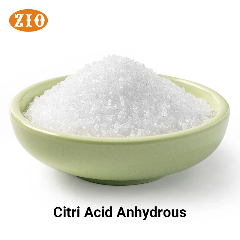 Ensign high quality citric acid anhydrous powder 30-100 mesh