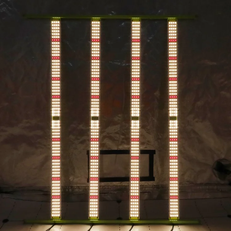 King brite 480W LM301H mix Epistar 660nm Led Strips Grow Light Bar 4bars for Indoor plants Quantum