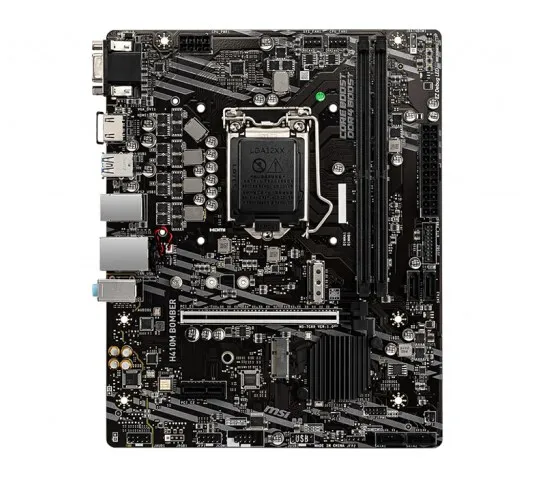 I7 10700 Chip Processor MSI B460M MORTAR WIFI Motherboard I5 10400F CPU H410 BOMBER Mainboard PC Accessory
