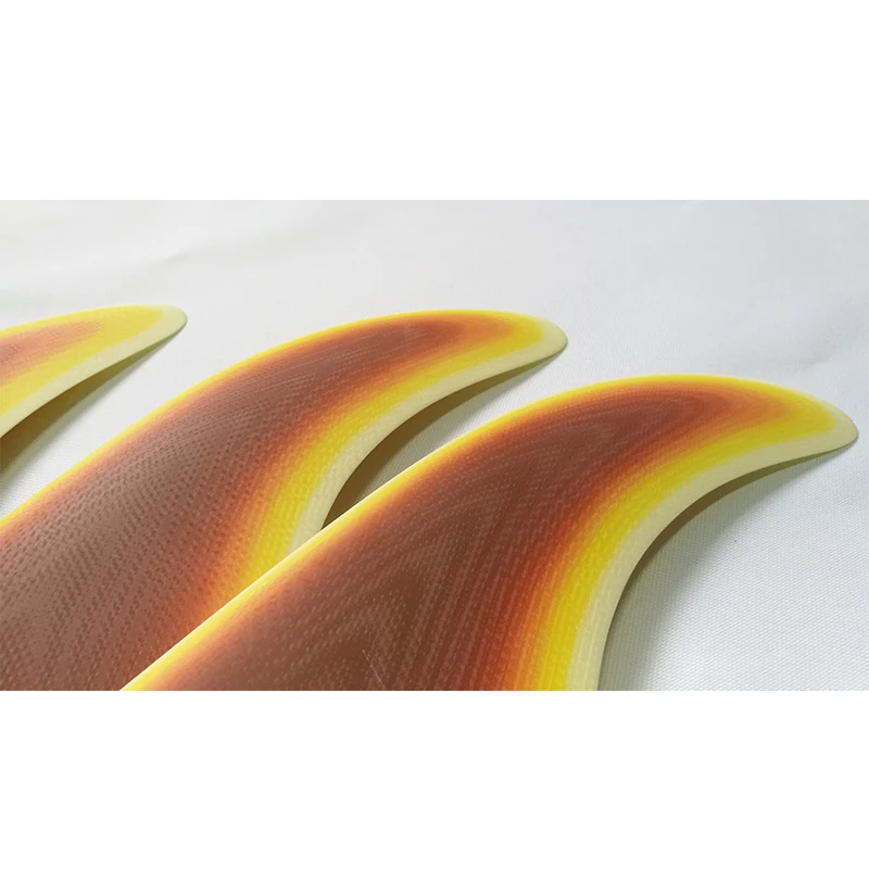 Wholesale Surfing Multi-Layered Longboard Fin Customizable Multiple Colors Single Fins Paddle Board Fins