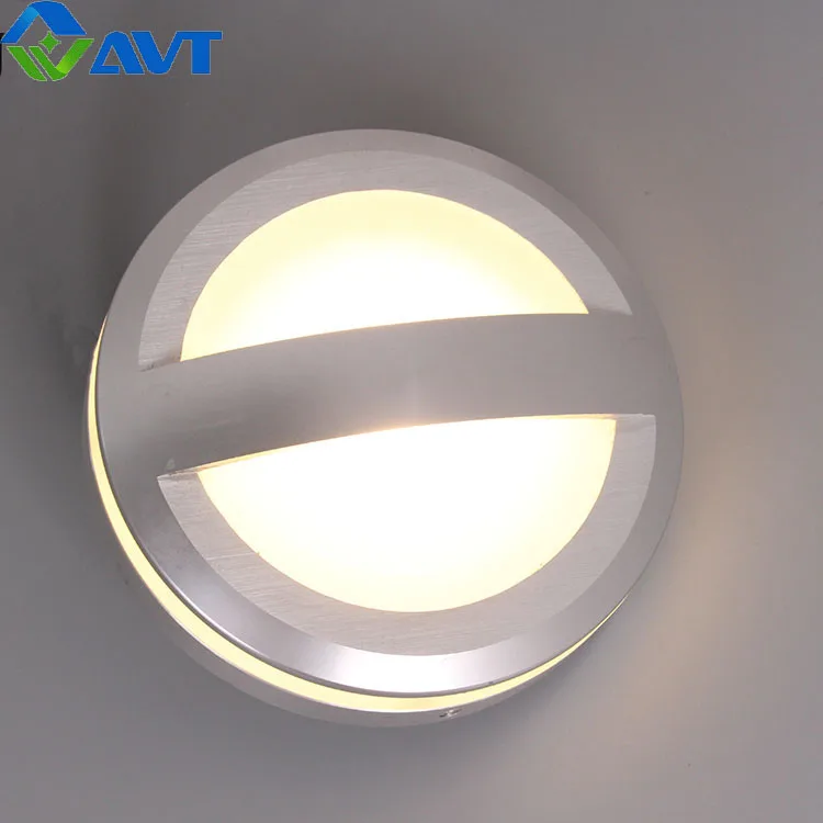AVT High quality hotel Decorative Indoor outdoor  surface mounted wall lamp 3w waterproof  IP54 led stair  light