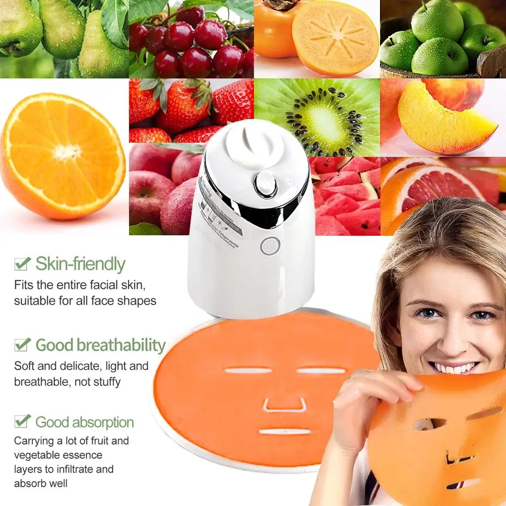 Face Mask Maker Machine Facial Treatment DIY Automatic Fruit Natural Vegetable Collagen Beauty Salon SPA Skin Care Tool